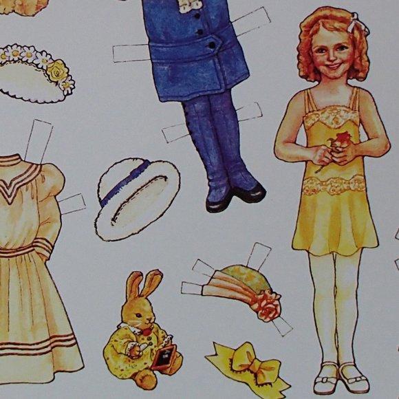 Theresa Borelli Paper Doll One Sheet Uncut BOGO - Picture 6 of 12